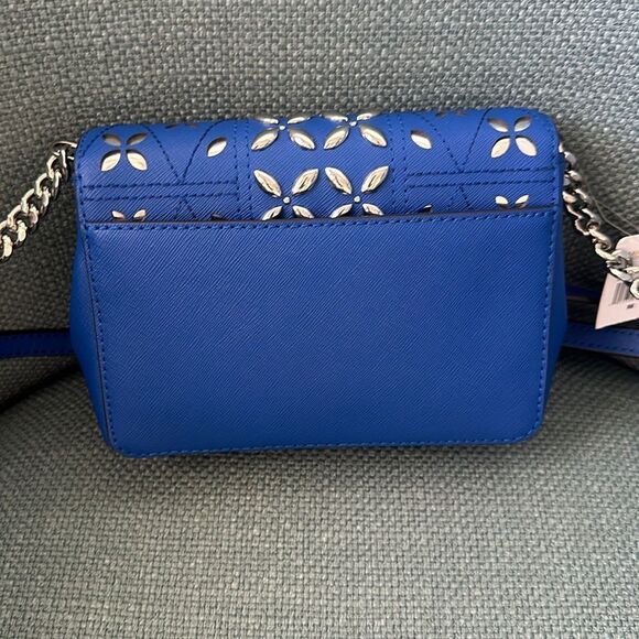 Michael Kors Tina Small Clutch Electric Blue - Picture 5 of 9
